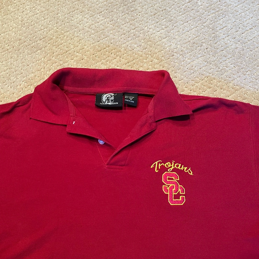 USC knit shirt size small